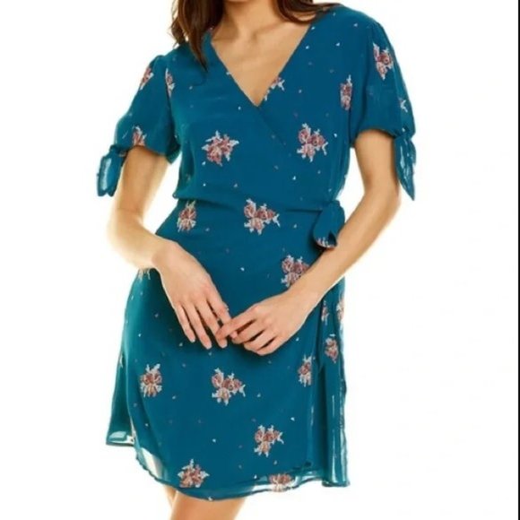 willow and clay embroidered dress Willow & Clay Women's Off The Shoulder Floral Embroidered Lace Dress Size  Small